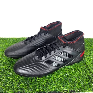 Adidas Predator 19.3 FG Black Football Boots - UK Size 5 - Excellent Condition - Picture 1 of 7