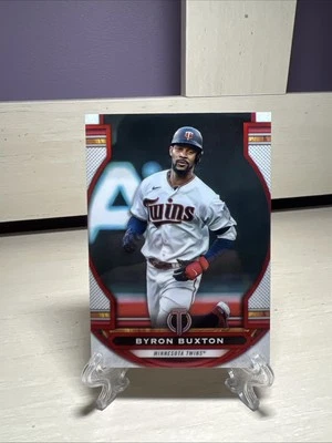 BYRON BUXTON /10 TOPPS TRIBUTE GOLD PARALLEL MINNESOTA TWINS #53 2023 - Image 1 of 2
