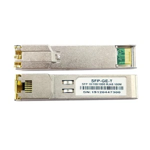 Transceptor modular Ethernet de cobre 1000BASE-T Gigabit SFP a RJ45 para Cisco K - Imagen 1 de 8