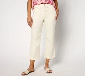 #AI 192 AnyBody Regular Cropped Button Front Denim Hose Gr. 14 - Bild 1 von 1