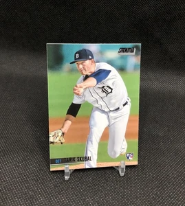 2021 Topps Stadium Club Tarik Skubal RARE BLACK PARALLEL SSP Rookie Card No. 99 - Picture 1 of 19