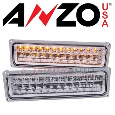 AnzoUSA Parking Light Assembly for 1992-1999 Chevrolet C1500 Suburban - ok Foto 1 de 4