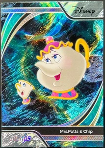 2025 Kakawow Cosmos Disney MRS. POTTS & CHIP Cosmos Refractor 085 /365 US SELLER - Picture 1 of 4
