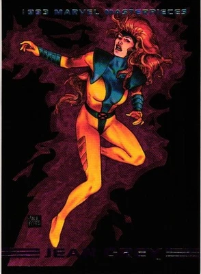 JEAN GREY #75 BASE 1993 Skybox Marvel Masterpieces Collectible Card - Image 1 of 2