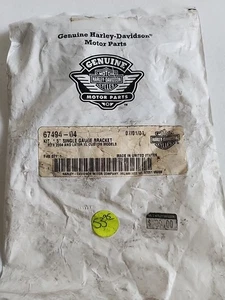 Genuine Harley-Davidson Single Gauge Bracket 1.5" Part Number - 67484-04 - Picture 1 of 2