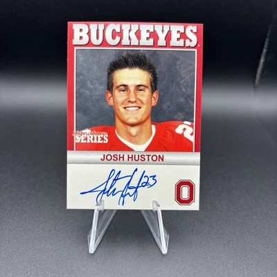 2004-09 TK Legacy Ohio State Buckeyes Josh Huston Signature Series Auto OSU - Image 1 of 2