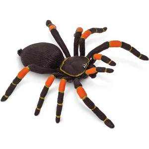 Orange Kneed Tarantula Spider Figure - Hand Painted Toy - Safari Ltd 542006 - Picture 1 of 7