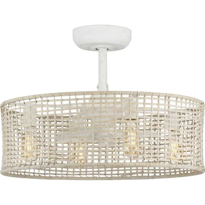 Progress Lighting Belva 14 Belva 14" 3 Blade Indoor Ceiling Fan - White - Image 1 of 4