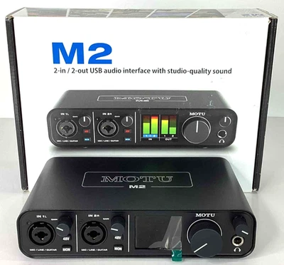 Motu M2 USB-C Audio Interface - Image 1 of 4
