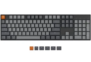 K10 Wireless Mechanical Gaming Keyboard, Hot-Swappable 104 Keys Full Size Gat... - Picture 1 of 8