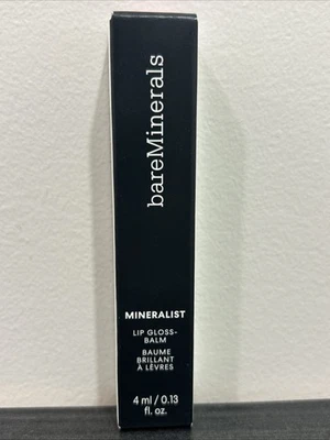 BareMinerals Mineralist Lip Gloss Balm - Imagination (Rose Pink) - New in Box - Image 1 of 4