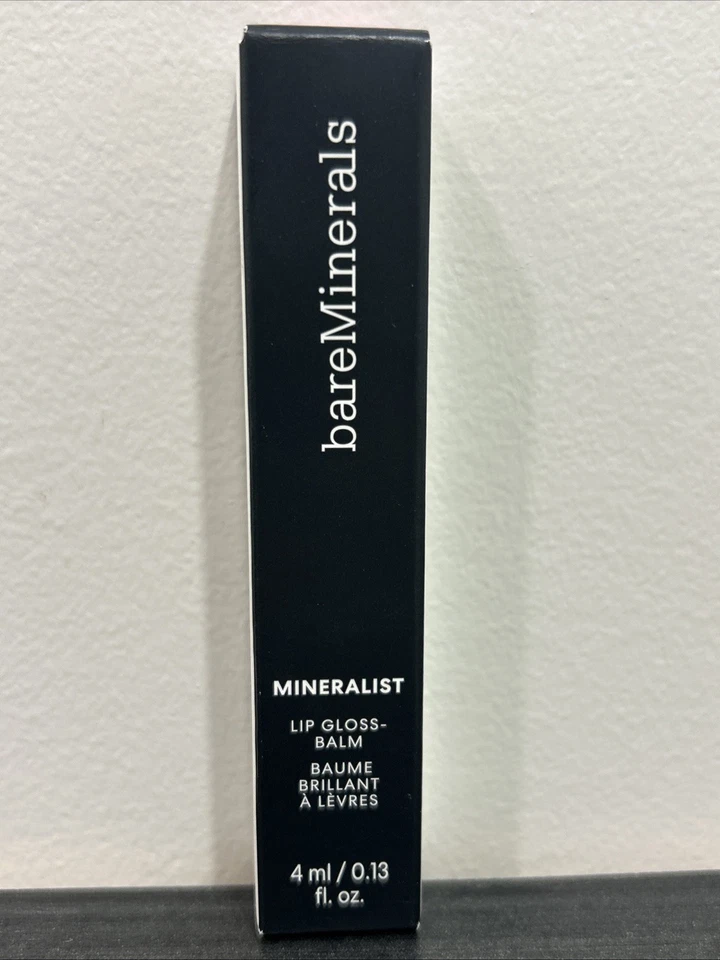 BareMinerals Mineralist Lip Gloss Balm - Imagination (Rose Pink) - New in Box - Image 1 of 4