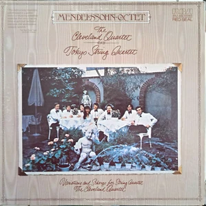 RCA STEREO ARL1-2532 MENDELSSOHN OCTET VARIATIONS *TOKYO & CLEVELAND QUARTET* NM - Picture 1 of 2