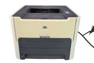 Hp Laserjet 1320N Workgroup Laser Printer 16MB w/Toner, WORKS (toner low) - Picture 1 of 9