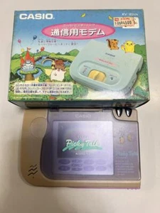 Casio super picky talk JD-368, Communication modem KV-20GN boxed japan Tested - Picture 1 of 12