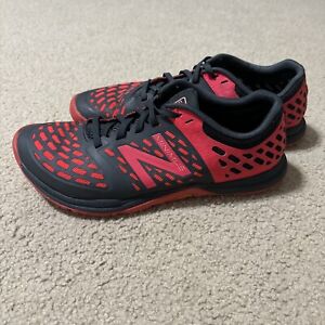 New Balance WX20BC4 Women’s Athletic Shoes Barefoot Sneaker Size 8.5B Gray Red