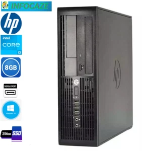 HP COMPAQ PRO 4300 SFF-INTEL CORE i3-3220(3.2GHZ)-8GB DDR3-120 GB SDD -WIN 10PRO - Photo 1/6