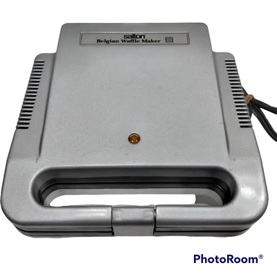 GOFRERA BELGA ELÉCTRICA SALTON MODELO WM-4PLT Gris Foto 1 de 4