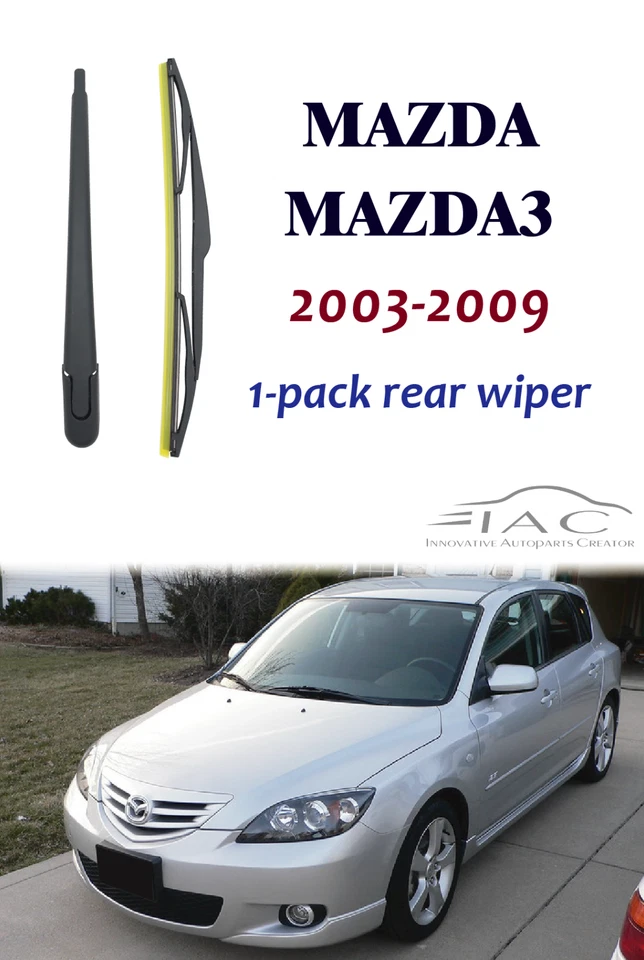 Щетка стеклоочистителя заднего лобового стекла для Mazda3 2003-2009 - Изображение 1 из 2