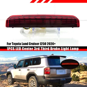 RED For Toyota Land Cruiser J250 2024+ LED Center 3rd Third Brake Light Lamp - Picture 1 of 8