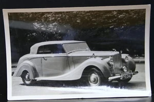 FOTOS DE COLECCIÓN DE AUTOMÓVILES INTERNACIONALES NUMERADAS BENTLEY MARK VI - Imagen 1 de 2