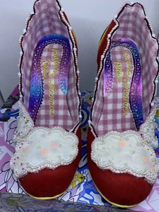 ZAPATOS SHIRLEY BASS ROJOS DE MUJER ELECCIÓN IRREGULAR - TALLA 5 - Imagen 1 de 9