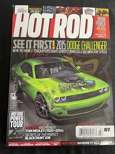 Hot Rod Magazine July 2014 Rat Rod Roadkill Pro Touring - Imagen 1 de 2