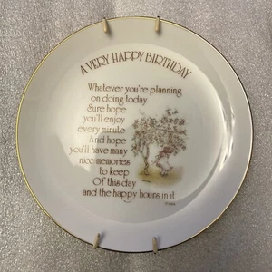 Holly Hobbie 6" Teller Happy Birthday Lasting Memories feines Porzellan Japan - Bild 1 von 3
