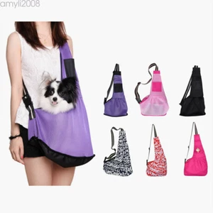 Pet Carrier Out Bag Dog Cat Puppy Single Shoulder Sling Travel Bag Tote S M L - Picture 1 of 13