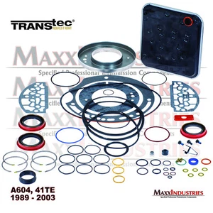 1989-03 A604 41TE Transmission Complete Rebuild Kit with Gaskets Seals Transtec - Picture 1 of 5