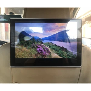 WiFi Car Headrest Monitor For Hyundai Android 12.0 OS Video Player Car TV Screen - Picture 1 of 9