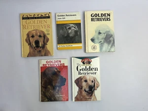 Lot 5 Golden Retriever Dog Breen Handbooks Walsh Fogle Joan Gill Training Books - Picture 1 of 7