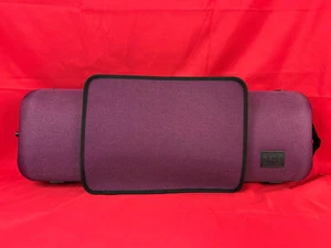 Gewa Violin Case Bio -A 4/4-1/2 Music Pocket & Adjustable Neck Pad Purple Color - Picture 1 of 7