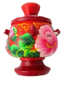 Magnet Samovar rouge Aimant pour Réfrigérateur - Foto 1 di 1