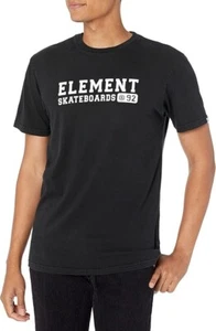 🛹 T-shirt Element Skateboards "Fitch" | Uomo XL | Flint Black | Nuova, mai indossata - Foto 1 di 3