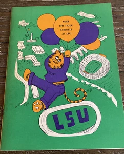 Mike the Tiger Enrolls at LSU by Georgia Tucker Smith (1974) SIGNED Trade PB! - Picture 1 of 20