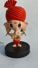 Cute Little Ganesha Bobblehead | Little Modak, Flower & Weapon| Indian Mythology