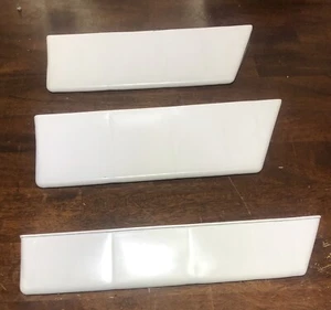 Set deflettore tamburo asciugatrice Whirlpool originale 692490 3403636 WPW692490 WPW3403636 - Foto 1 di 10