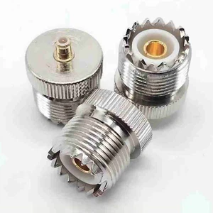 100 sztuk UHF SO239 gniazdo żeńskie na wtyczkę męską MCX RF koncentryczny adapter złącze kablowe - Zdjęcie 1 z 2