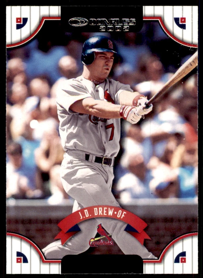 2002 DONRUSS J.D. DREW ST. LOUIS CARDINALS #136 - Image 1 of 2
