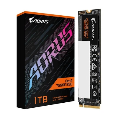 Gigabyte AORUS SSD 1TB 7000E MVMe Gen4 M.2 2280 PCI-Express 4.0 x4 - Image 1 of 2