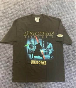 Camisa RARA Star Wars Episodio 1 La Amenaza Fantasma Jedi vs Sith Talla XL - Imagen 1 de 9