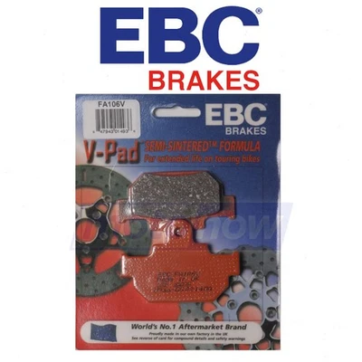EBC Front Semi-Sintered V Brake Pads for 1985-1986 Suzuki RM250 - Brake el Foto 1 de 4