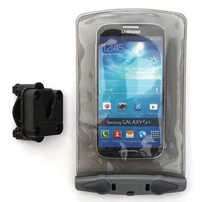 Funda de teléfono impermeable pequeña montada en bicicleta Aquapac para Samsung Galaxy SII, SIII, S Foto 1 de 4