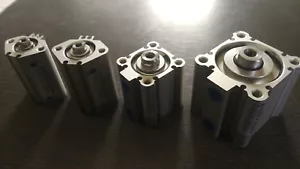 ETCDQ2A50x80-D Luftzylinder Kurzhubzylinder Pneumatikzylinder mit Magnet - Picture 1 of 6