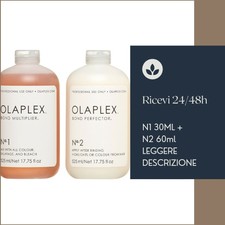 Olaplex N1(30ml) N2(60ml) trattamento decolorazione parrucchieri (leggere descr)