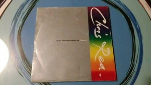 Chris Rea That's What They Always Say 7" Vinyl Record - Picture 1 of 2
