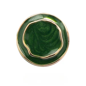 6pc Round Buttons Floral Shank Material for Overcoat Jacket Decoration DIY Craft - Picture 1 of 26