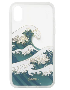 SONIX Clear Great Tokyo Wave Case for Apple iPhone X - Picture 1 of 2