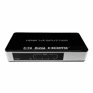 Latest Generation 4 Ports HDMI V1.4 1x4 port Splitter Full HD 3D 4K2K 1080P - Picture 1 of 10